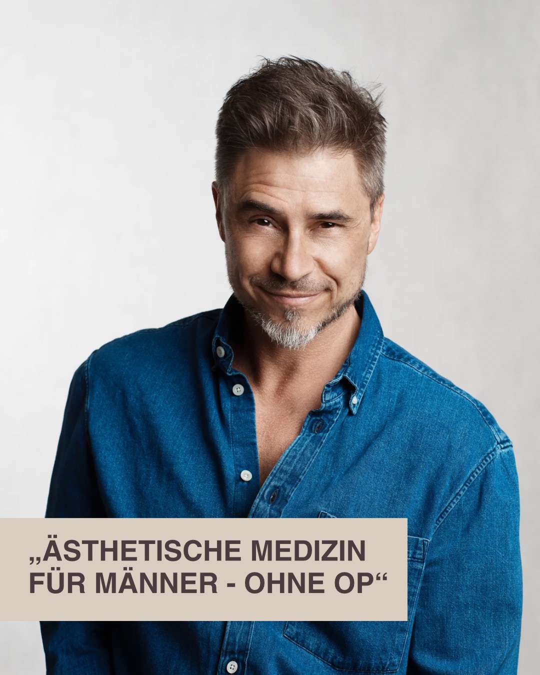 Ästhetische Medizin für Männer - Ohne OP